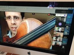 visit from austrian violinist vahid khadem-missagh